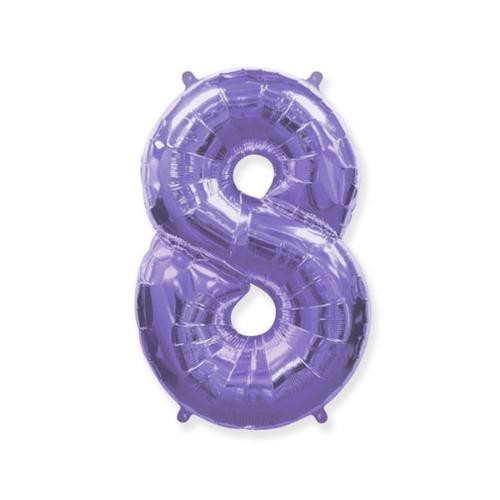 Кликните для увеличения изображения Фольга бузкова цифра 8 (Flexmetal) (в інд.уп)