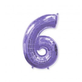Перейти на страницу товара Фольга бузкова цифра 6 (Flexmetal) (в інд.уп)