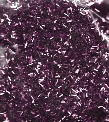 Кликните для увеличения изображения Стружка для декорування Рожева (1*5 мм - 20 грам)
