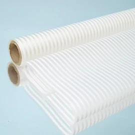 Перейти на страницу товара Плівка для квітів матова Біла смужка