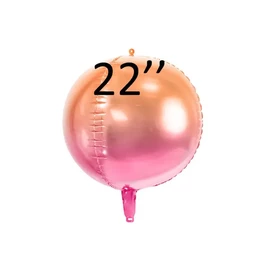 Перейти на страницу товара Фольга 3D сфера Градиент медно-рожевий Китай (22