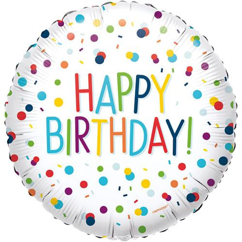 Кликните для увеличения изображения Фольга HB Конфеті Happy Birthday Anagram