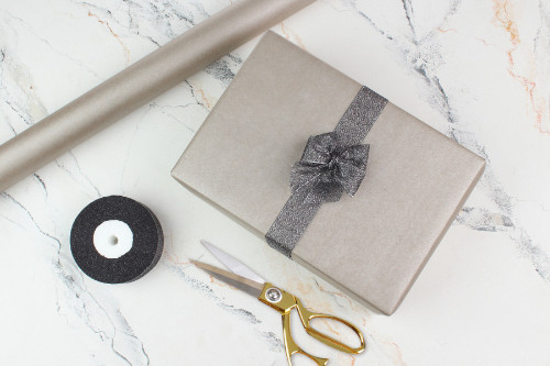 Кликните для увеличения изображения Папір пакувальний "Тонування сріблом+тонування срібло"