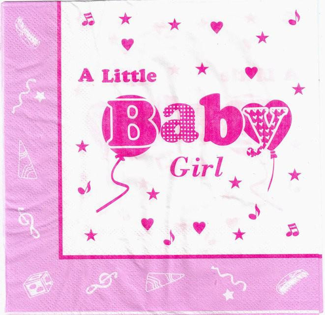 Кликните для увеличения изображения Серветки Baby Girl