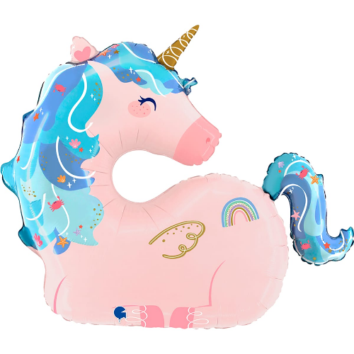 Кликните для увеличения изображения Фольгована фігура Морський єдиноріг (в інд. уп.) Grabo