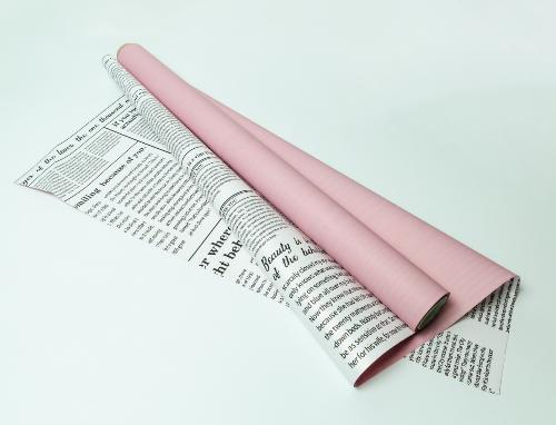 Кликните для увеличения изображения Плівка для квітів Газета перламутр №1 (Помадка)