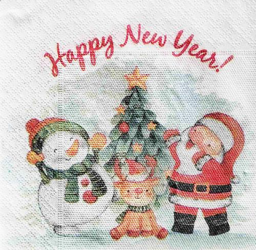 Кликните для увеличения изображения Серветки новорічні