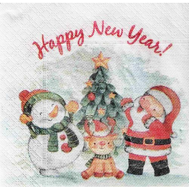 Перейти на страницу товара Серветки новорічні