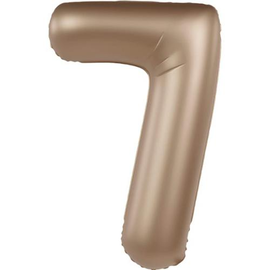 Перейти на страницу товара Фольга Бронзова Slim Matte Starlight Gold цифра 7 (Flexmetal) (в інд.уп)