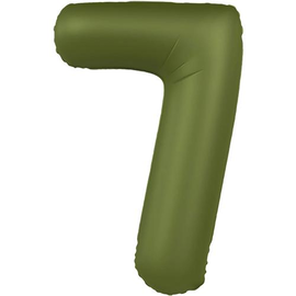 Перейти на страницу товара Фольга Оливкова Slim Matte Olive Green цифра 7 (Flexmetal) (в інд.уп)