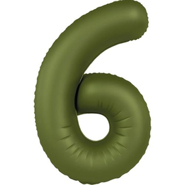 Перейти на страницу товара Фольга Оливкова Slim Matte Olive Green цифра 6 (Flexmetal) (в інд.уп)