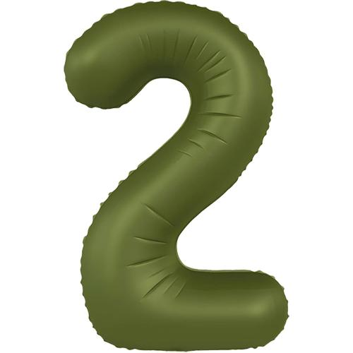 Кликните для увеличения изображения Фольга Оливкова Slim Matte Olive Green цифра 2 (Flexmetal) (в інд.уп)