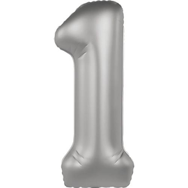 Перейти на страницу товара Фольга Платинова Slim Matte Moonlight Silver цифра 1 (Flexmetal) (в інд.уп)