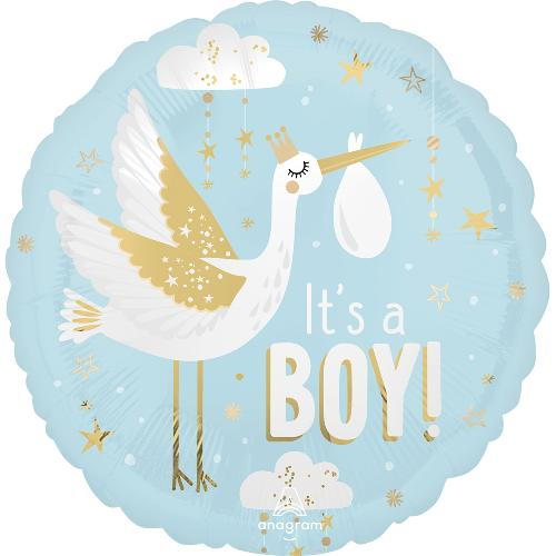Кликните для увеличения изображения Фольга Лелека Its a boy (в інд. уп.) Anagram