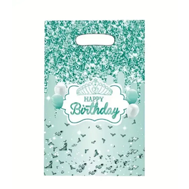 Перейти на страницу товара Пакет дитячий (маленький) HB корона тіффані 16*25 см (10шт/уп)