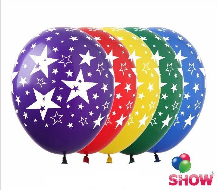 Кликните для увеличения изображения Воздушные шары ТМ SHOW (5 сторон) 12