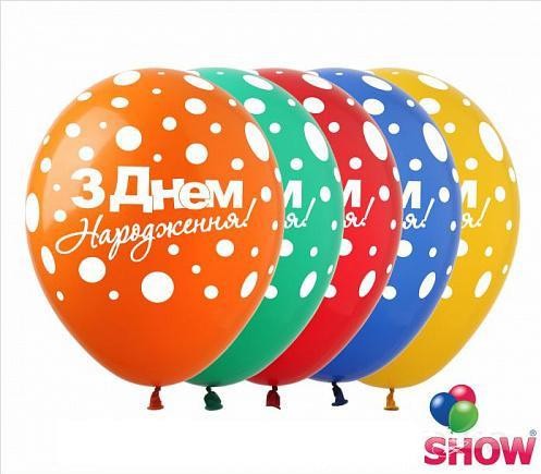 Кликните для увеличения изображения Воздушные шары ТМ SHOW (5 сторон) 12