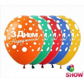 Перейти на страницу товара Воздушные шары ТМ SHOW (5 сторон) 12