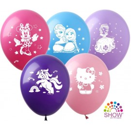 Перейти на страницу товара Воздушные шары ТМ SHOW (1 сторона) 12