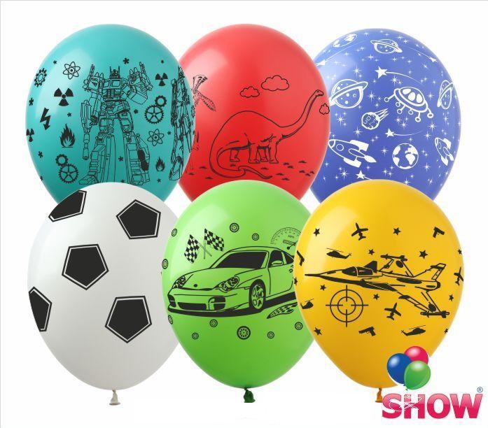 Кликните для увеличения изображения Воздушные шары ТМ SHOW (5 сторон) 12