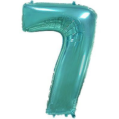 Кликните для увеличения изображения Фольга тиффани металлик цифра 7 (Flexmetal) (в инд.уп)