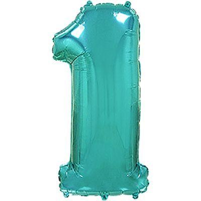 Кликните для увеличения изображения Фольга тиффани металлик цифра 1 (Flexmetal) (в инд.уп)