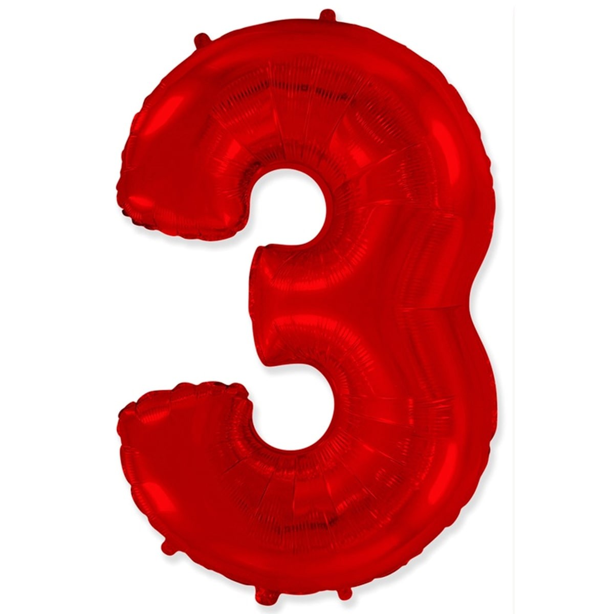 Кликните для увеличения изображения Фольга красная цифра 3 (Flexmetal) (в инд.уп)