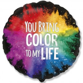 Перейти на страницу товара Фольга You bring color to my life Flexmetal