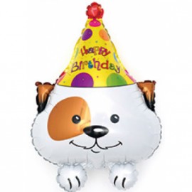 Перейти на страницу товара Фольгована фігура Собака Happy Birthday (Китай) (в індив. упаковці)