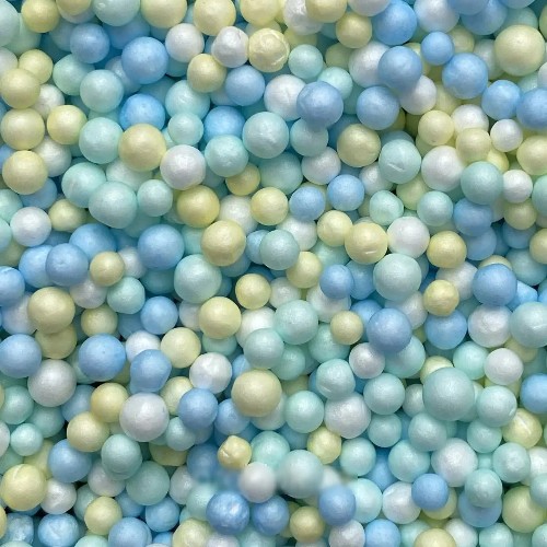 Пінопластові кульки 2-3 мм (М'ятне асорті) 1л