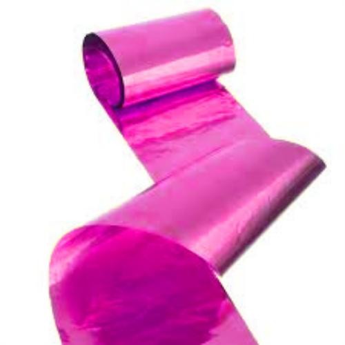 Фольгована стрічка для кульок Малина (7*260 см)