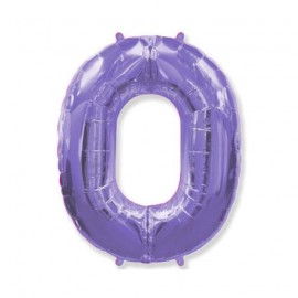 Фольга бузкова цифра 0 (Flexmetal) (в інд.уп)