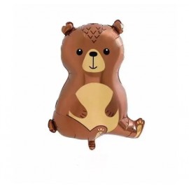 Фольгована фігура Лісовий Ведмідь в індивідуальній упаковці (Китай)