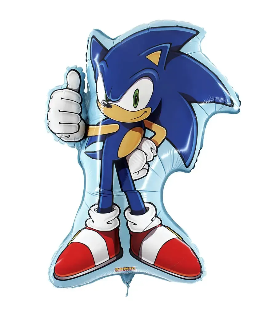 Фольгована фігура велика Сонік (Grabo)