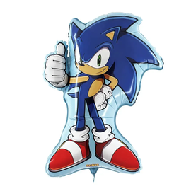 Фольгована фігура велика Сонік (Grabo)