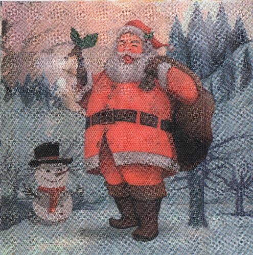 Серветки новорічні 