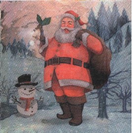 Серветки новорічні 