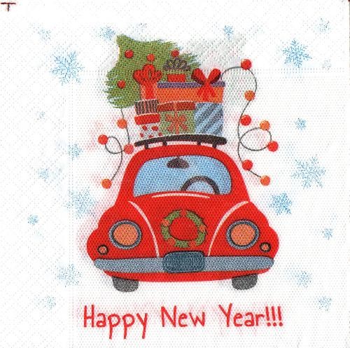 Серветки новорічні 