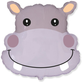 Фольгована фігура Бегемот голова Flexmetal (в Інд. уп.) 901873