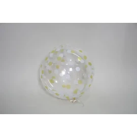 3D сфера Bubble Кружечки золото-Срібло (18