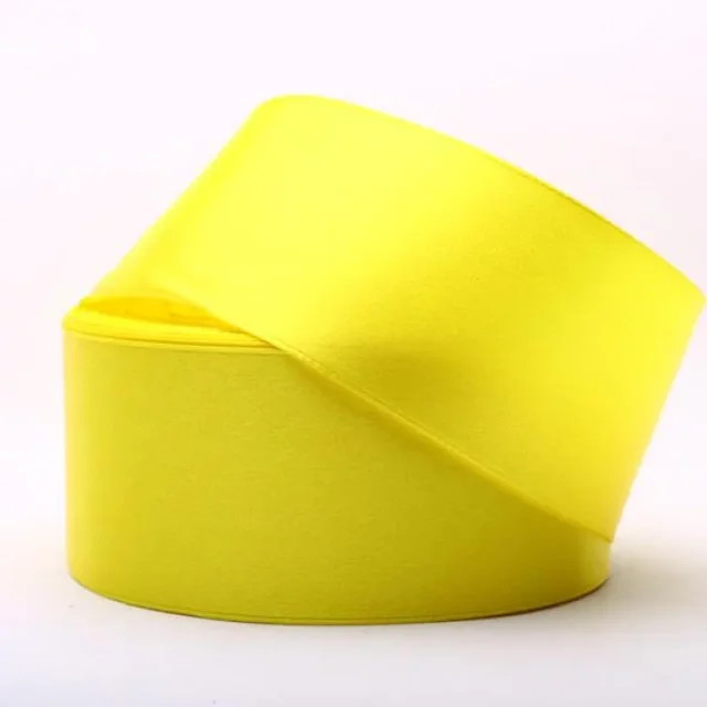 Атласна стрічка 4 см (Біла)