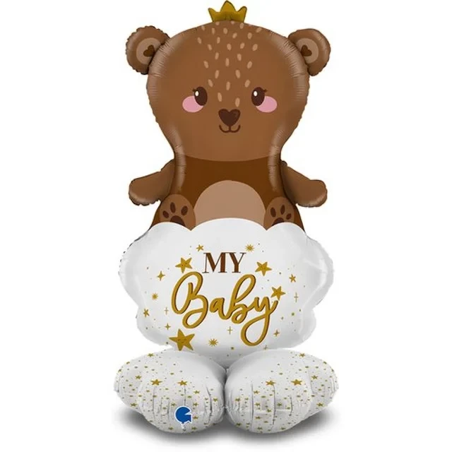 Фольгована фігура Ведмедик my baby (в інд. уп.) Grabo
