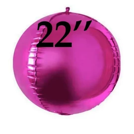 Фольга 3D сфера Фуксія (22