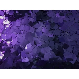 Конфетті маленький квадрат 3х3 мм Фіолетовий металік (50 гр)