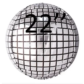 Фольга 3D сфера Диско Китай (22