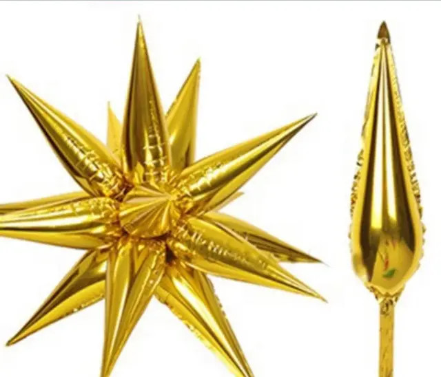 Фольга 3D Їжак золото (складовий) (65*65 см) Китай