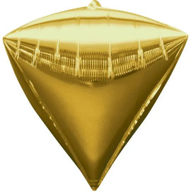 Фольга 3D Діамант золото (24