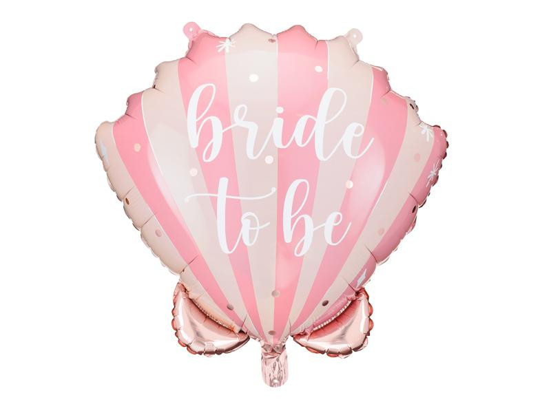 Фольгована фігура велика Мушля bride to be Partydeco