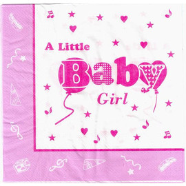 Перейти на страницу товара Серветки Baby Girl