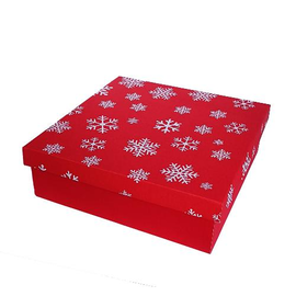 Подарункова коробка двосторонній картон 